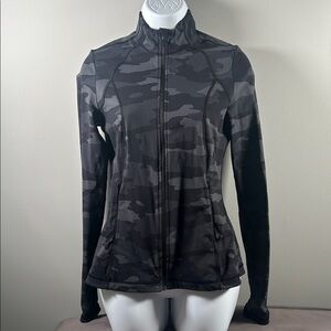 Sweaty Betty Dark Camo Utility Jacket